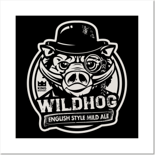 Wild Hog Mild English Ale Posters and Art